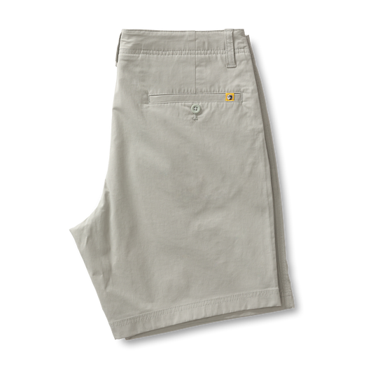 8" Harbor Performance Short (Limestone Gray)