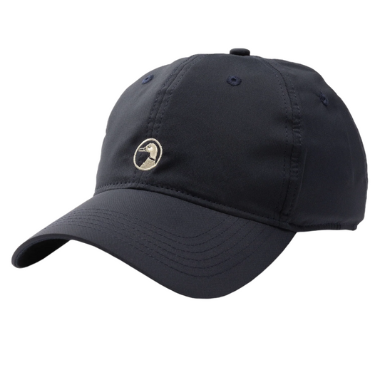 Embroidered Duck Performance Hat (Navy)