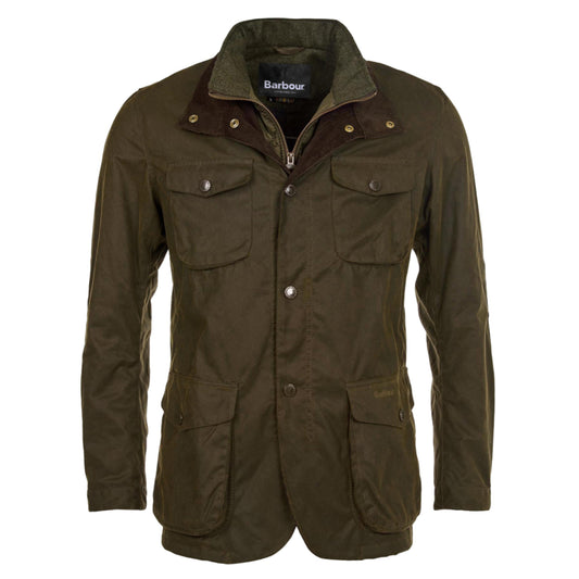 Ogston Waxed Jacket (Olive)