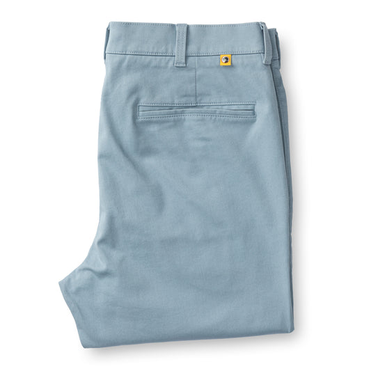Classic Fit Gold School Chino (River Blue)