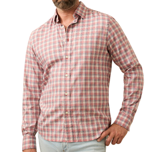 Movement Shirt (Red Charcoal Plaid)