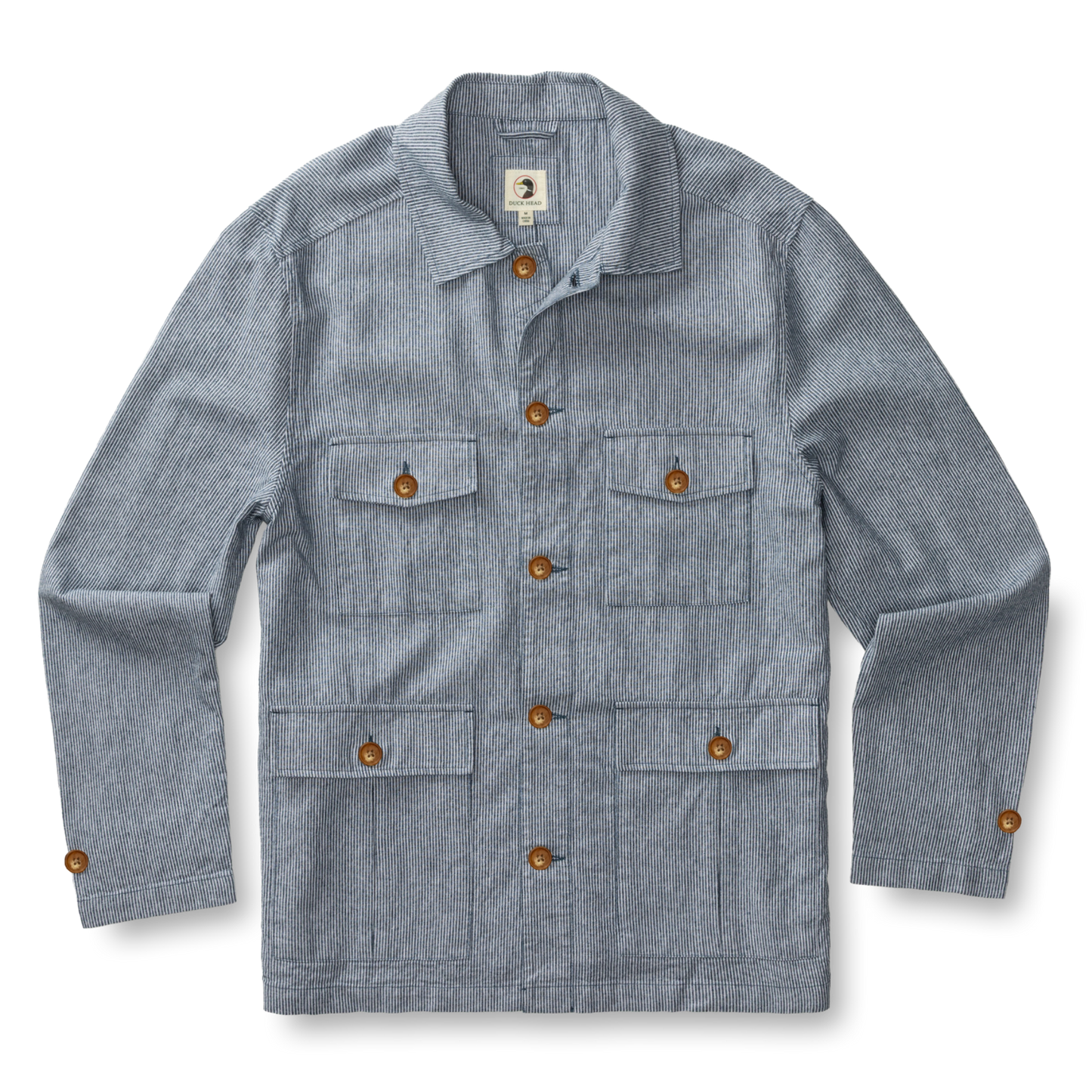 Rutledge Safari Jacket (Mallard Blue Shorewood Stripe)