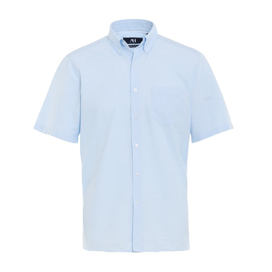 Sky Seer Sucker Short Sleeve Shirt