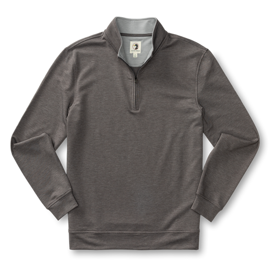 Dunmore Performance ¼ Zip Pullover (Fossil Gray)