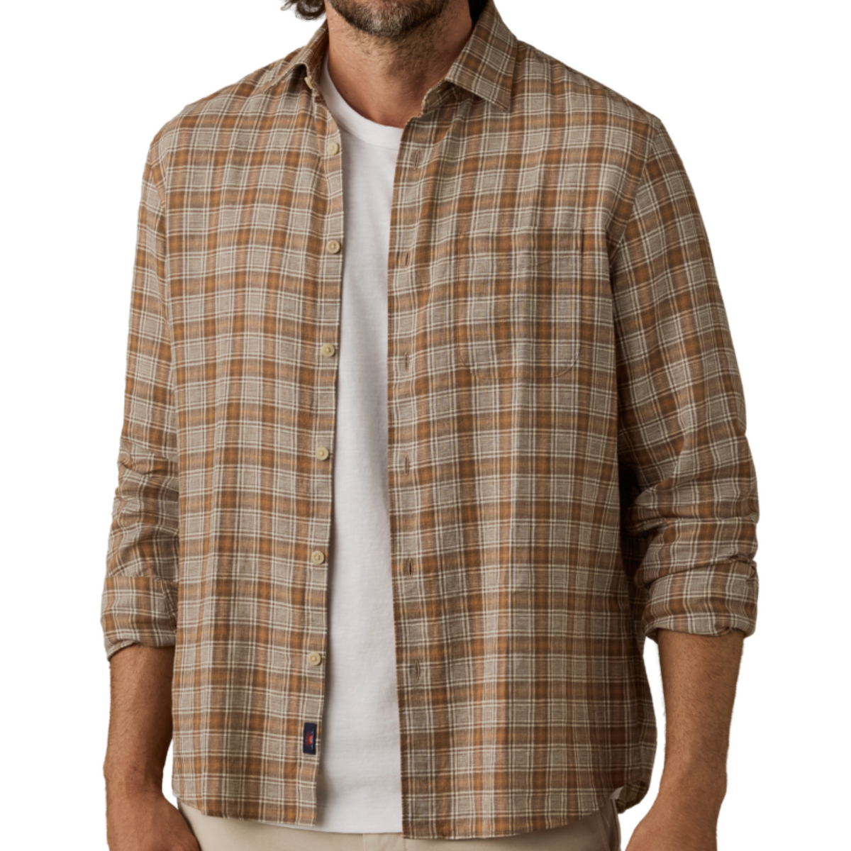 Palmetto Shirt (Rust Shore Plaid)