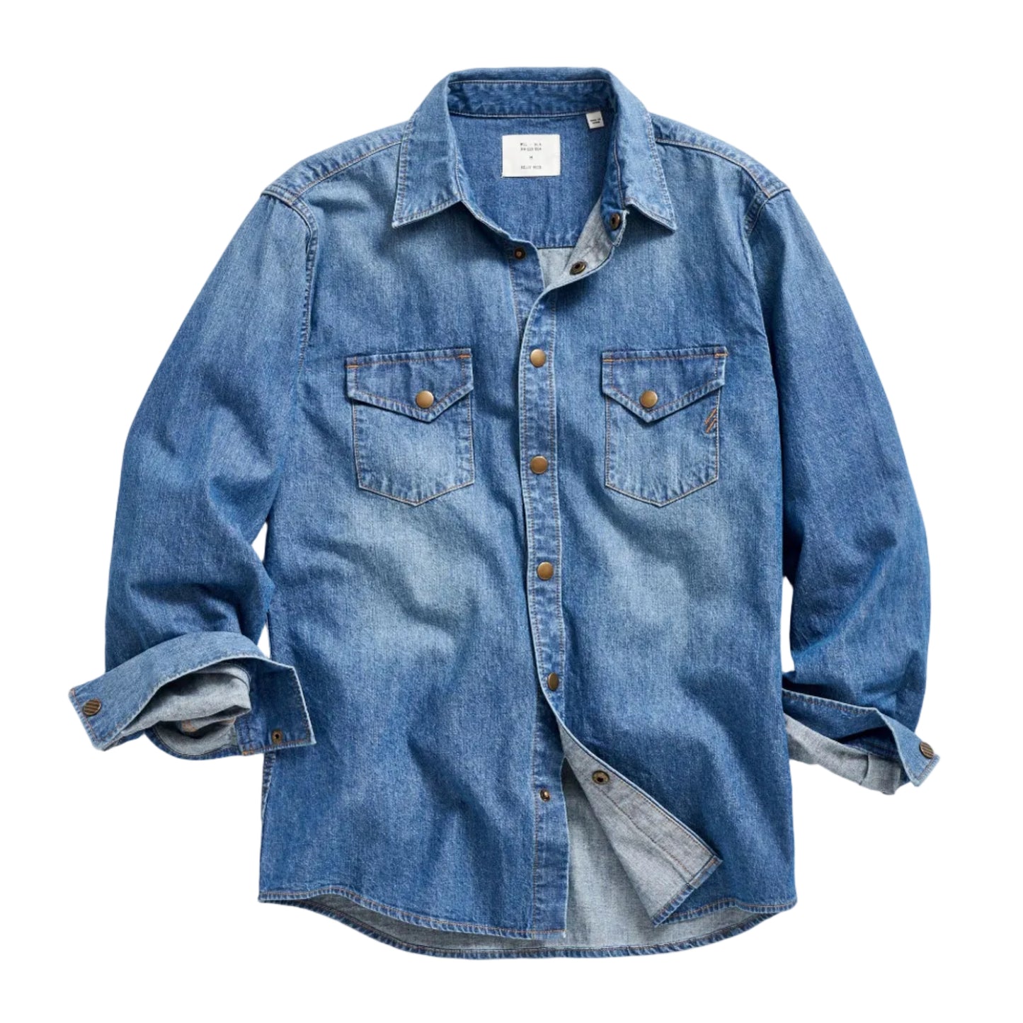 Shoals Denim Shirt (Light Indigo)