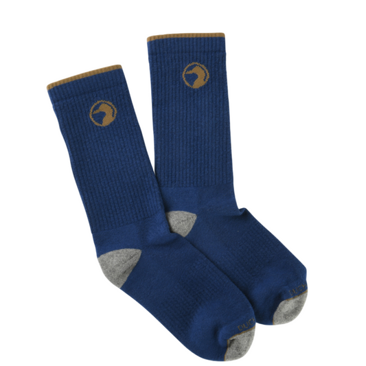 Duck Head Logo Socks (Navy)