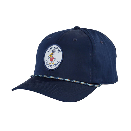 Captain Cocktail #2 Hat (Navy)