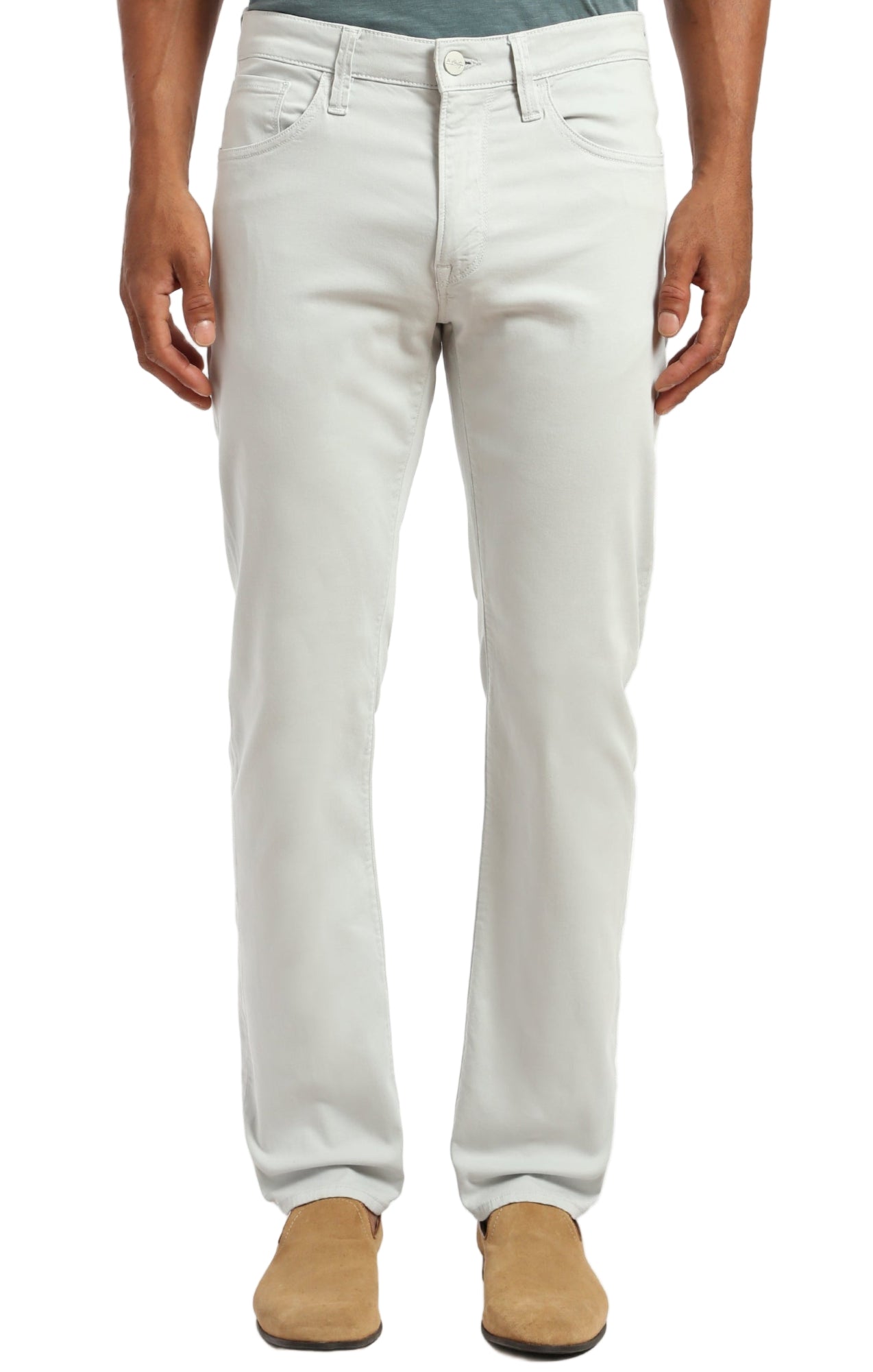 Charisma Relaxed Straight Leg Pants (Pearl Twill)
