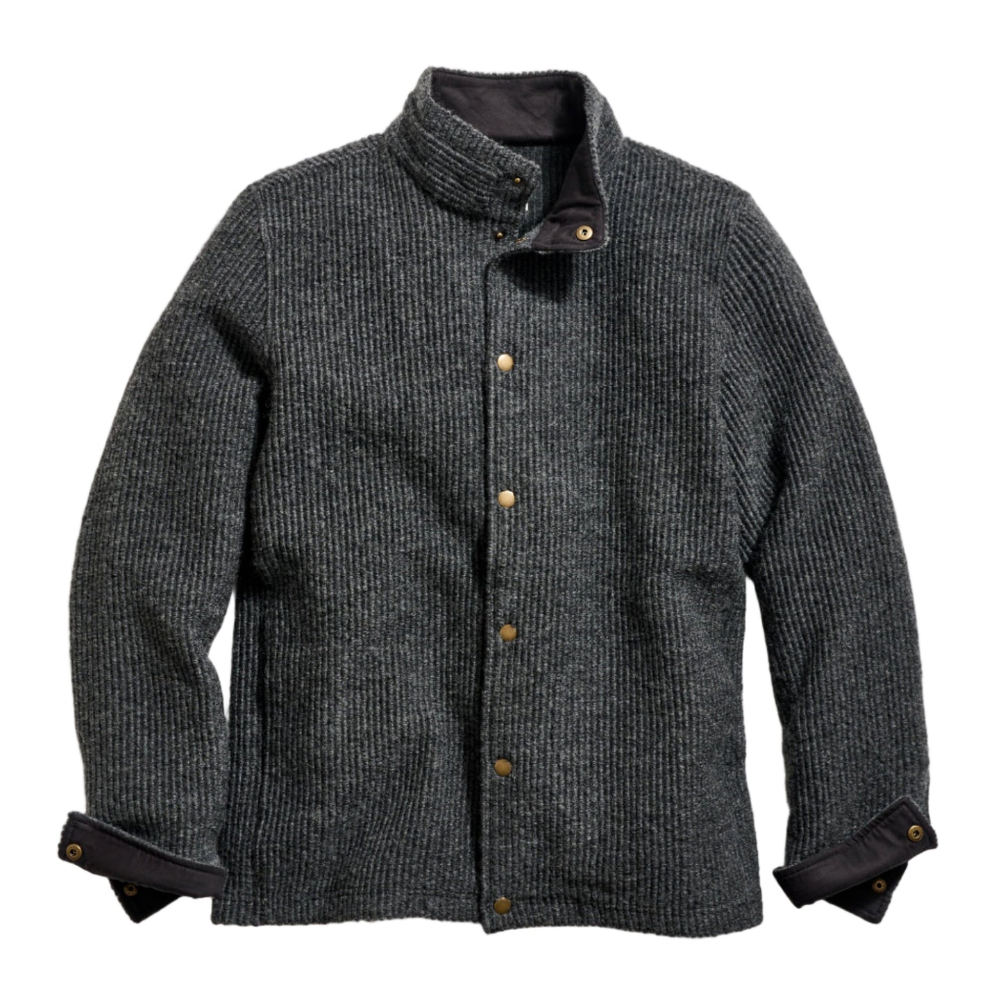 Numajiri Wool Corded Jacket (Black Heather)