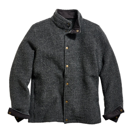 Numajiri Wool Corded Jacket (Black Heather)