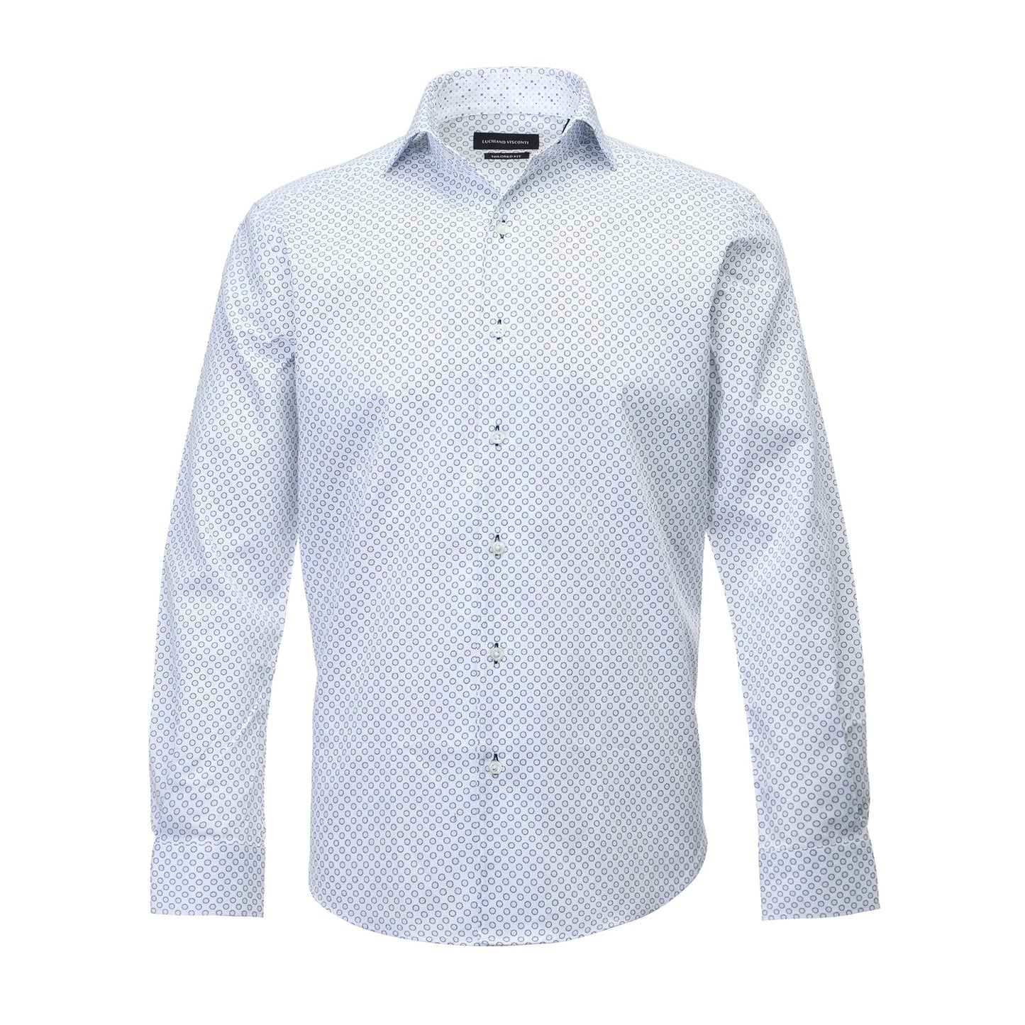 Luchiano Visconti Button Down (Multi Circles)
