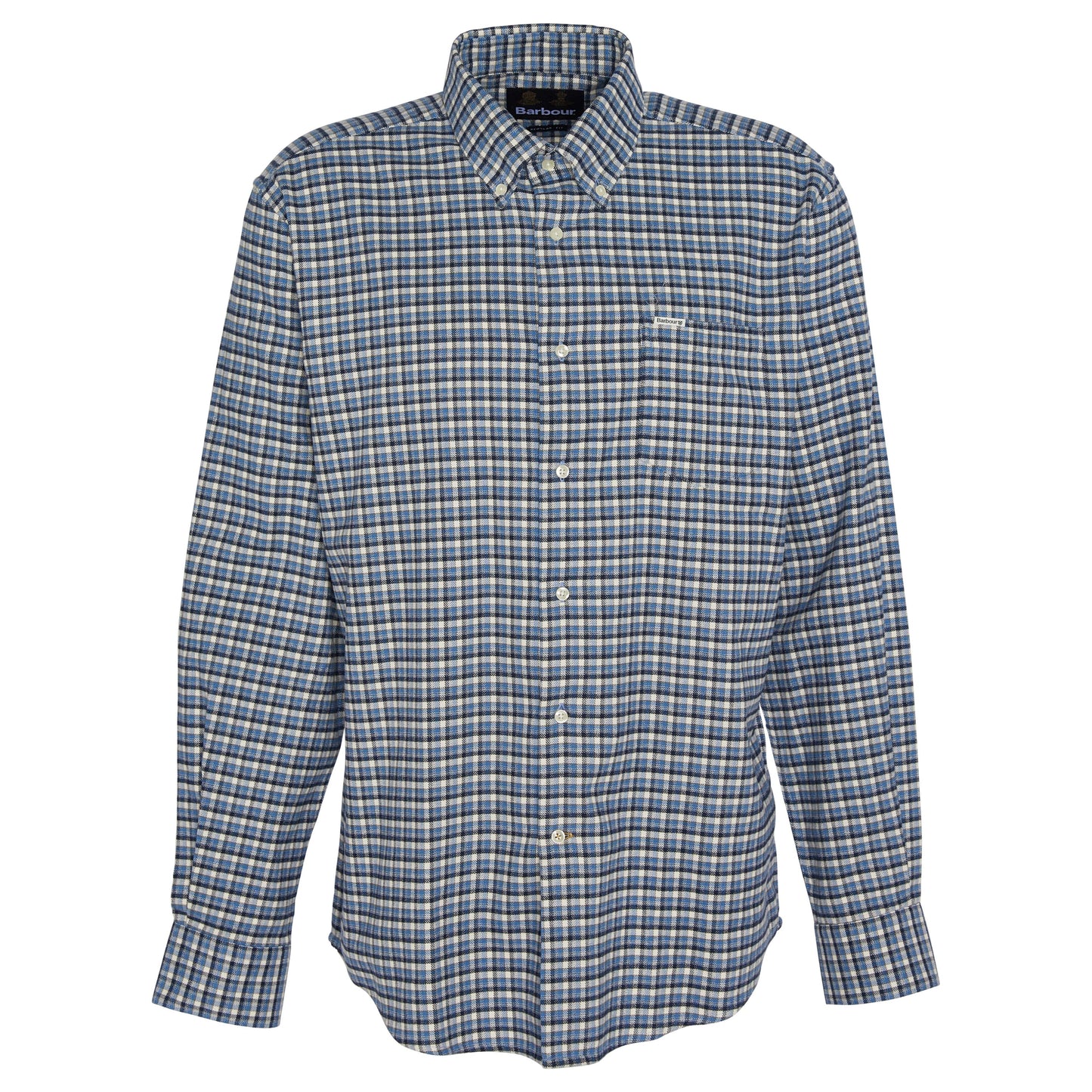 Tanlaw Tailored Checked Shirt (Blue)