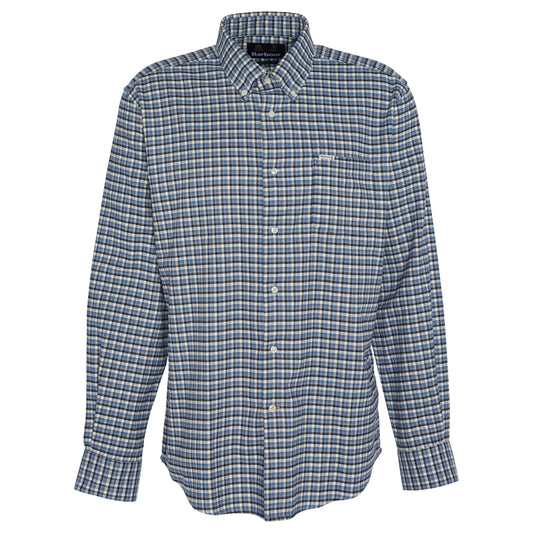 Tanlaw Tailored Checked Shirt (Blue)