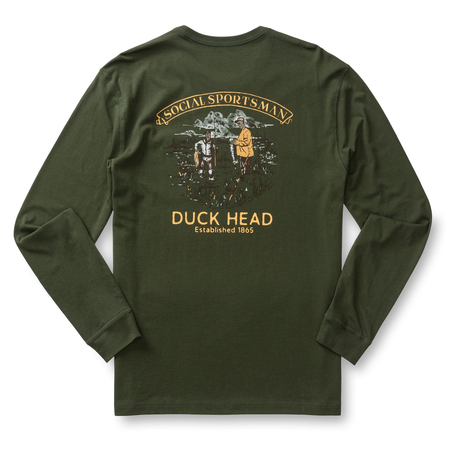 Fisherman's Folklore T-Shirt (Deep Olive)