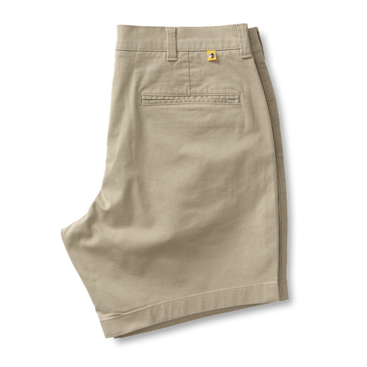 7" Gold School Chino Short (Khaki)