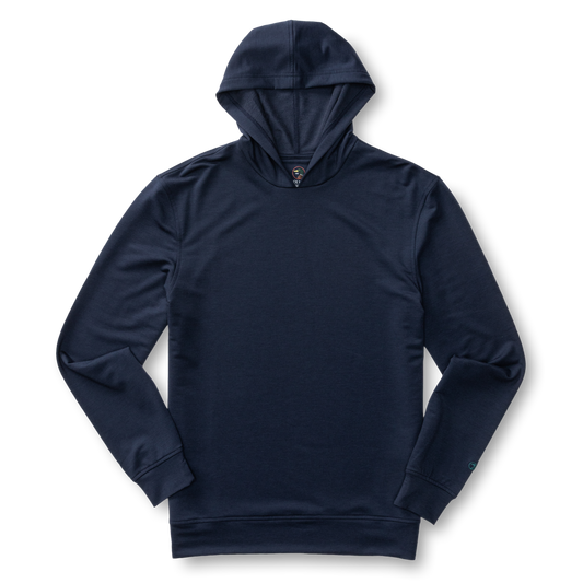 Dunmore Performance Hooded Pullover (Deep Navy)
