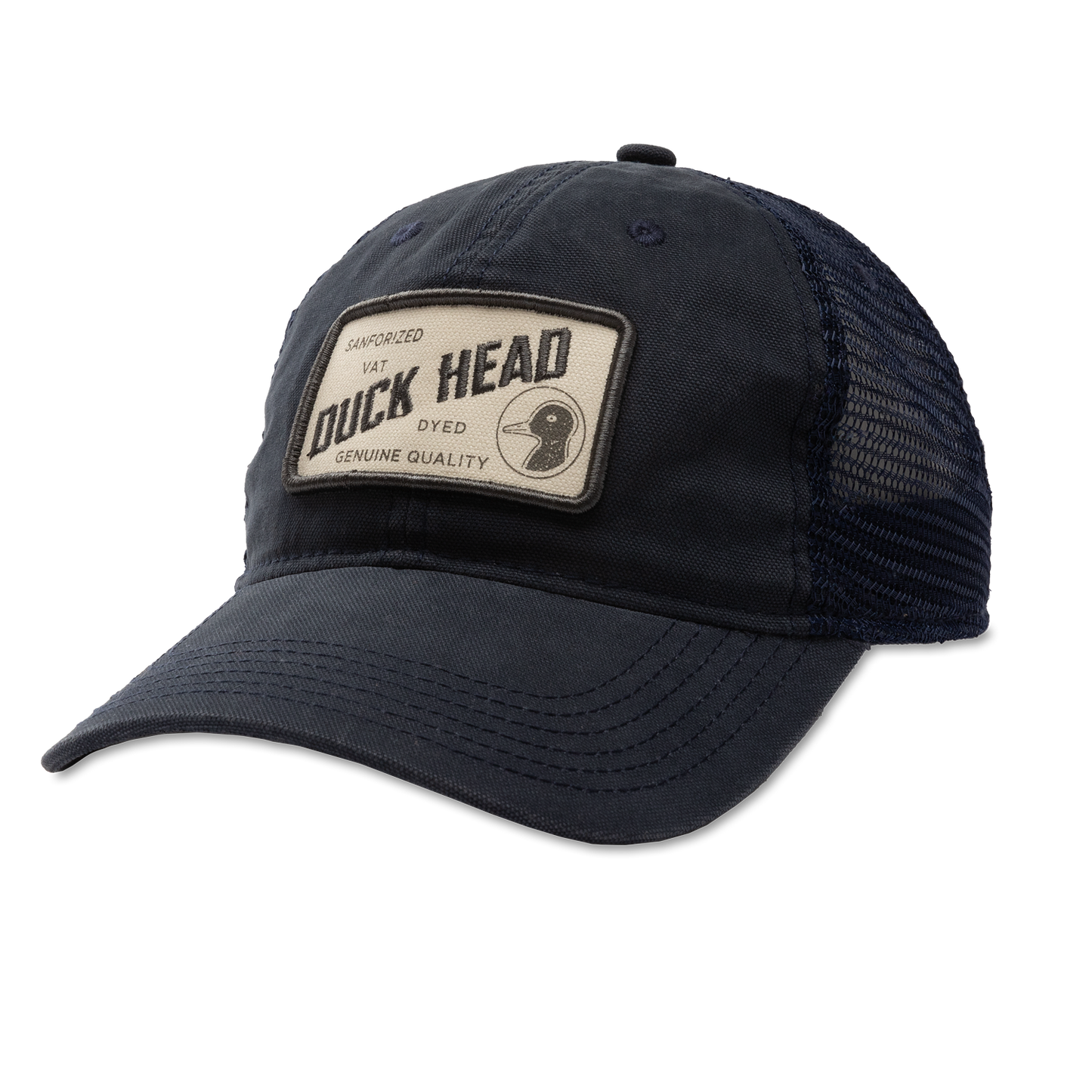 Sanforized Patch Trucker Hat (Navy)