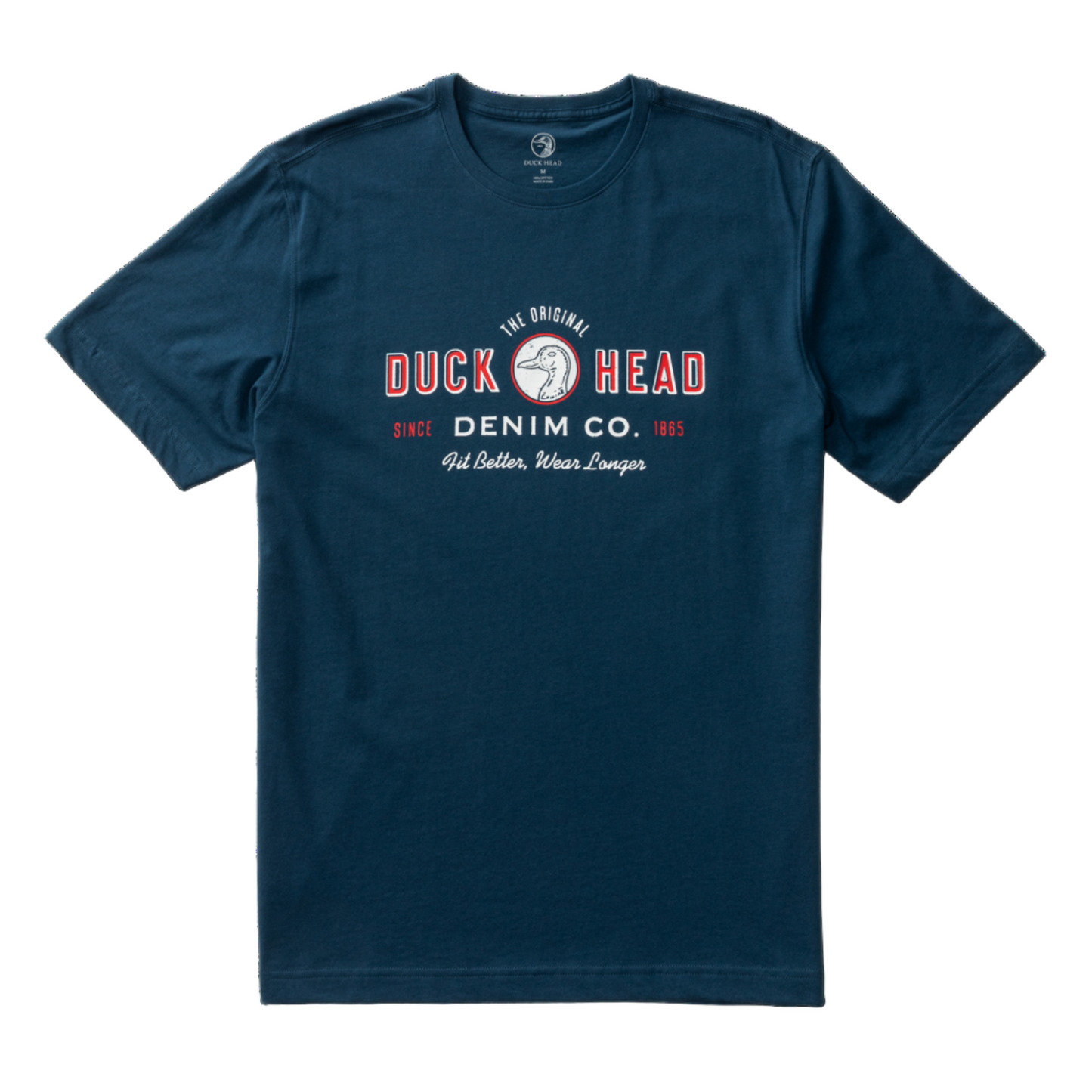 Denim Co. Short Sleeve T-Shirt (Mallard Blue)