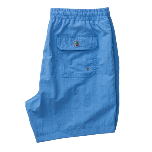 6" Solid Sailport Swim Short (Cornflower Blue)