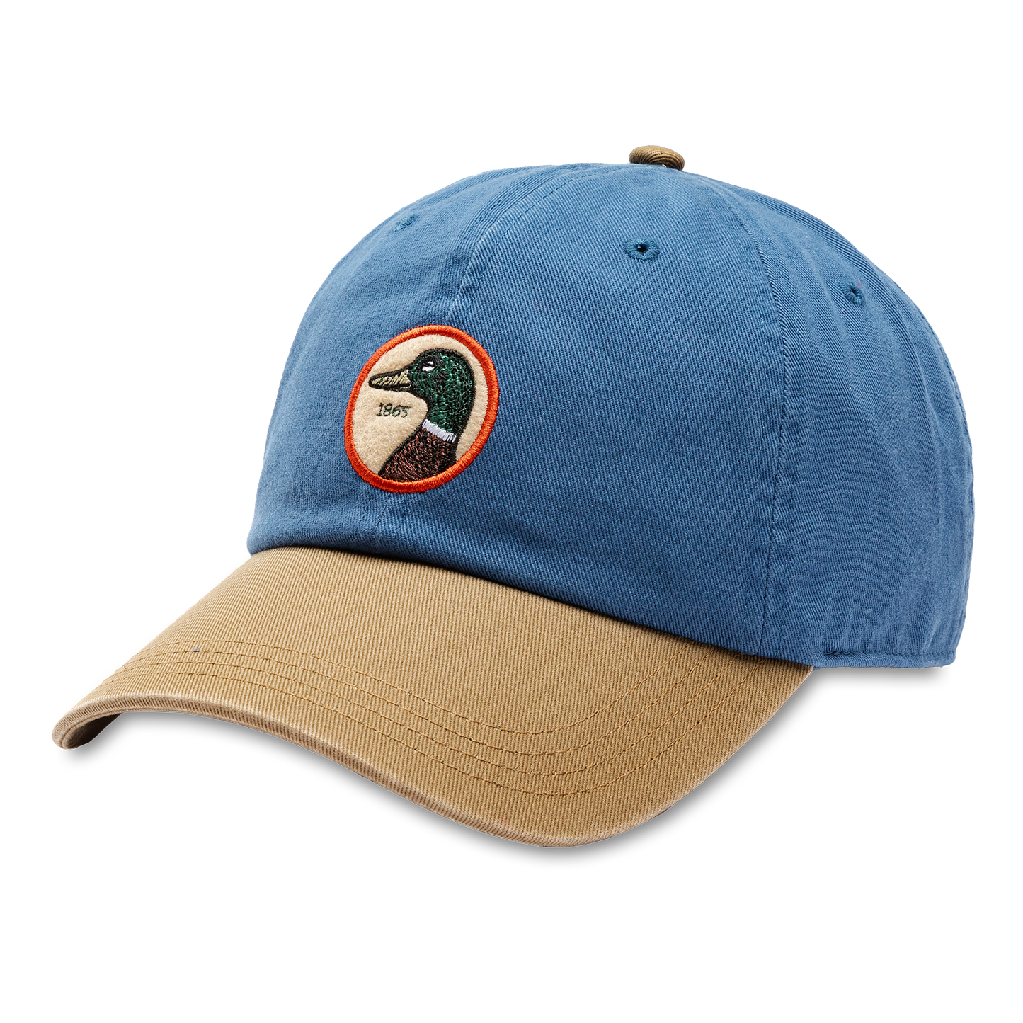 Circle Patch Twill Hat (Varsity Blue)