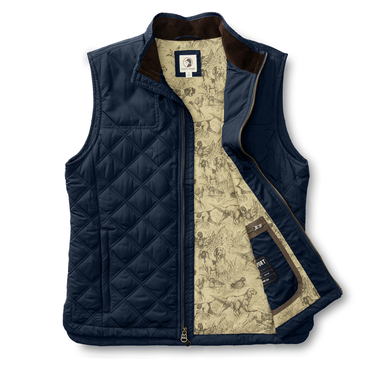 Fremont Sport Performance Quilted Vest (Deep Navy)