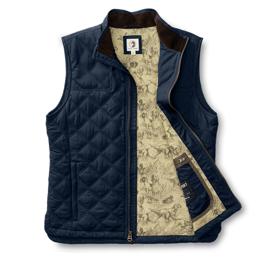 Fremont Sport Performance Quilted Vest (Deep Navy)