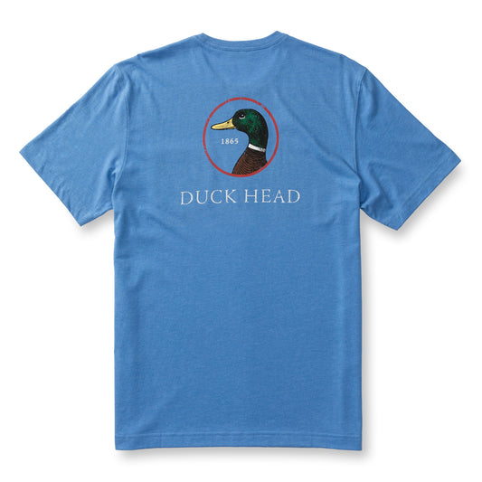 Logo Short Sleeve T-Shirt (Lake Blue Heather)
