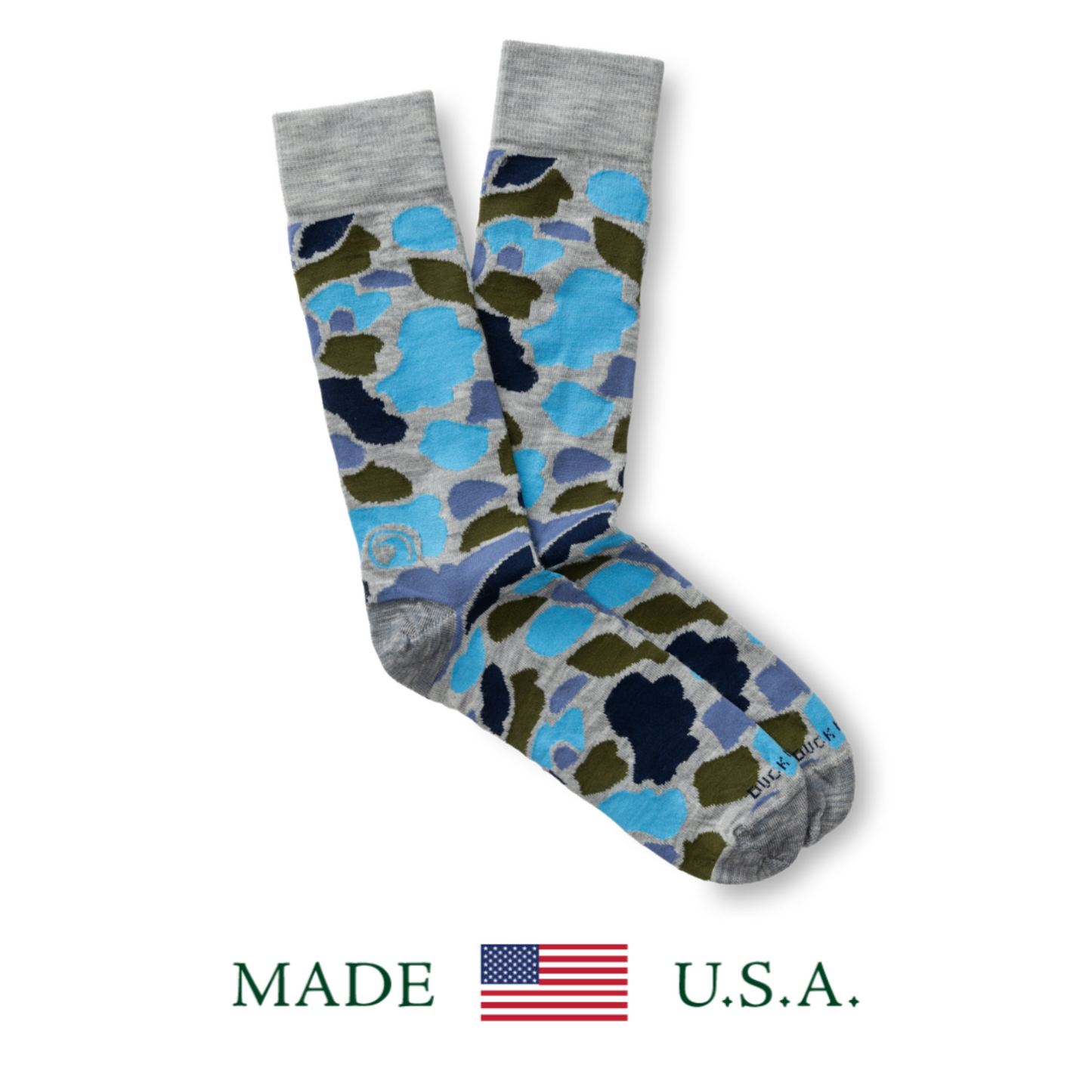 Everyday Chino Sock - Camo (Heather Grey)