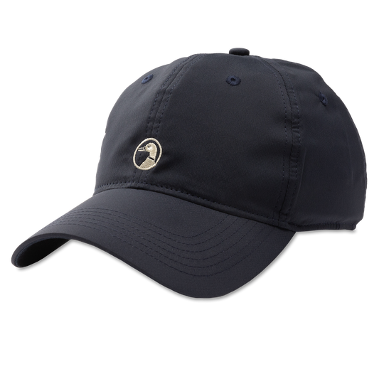 Embroidered Duck Performance Hat (Navy)