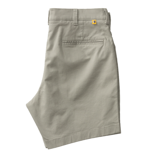 7" Gold School Chino Short (Dove Grey)