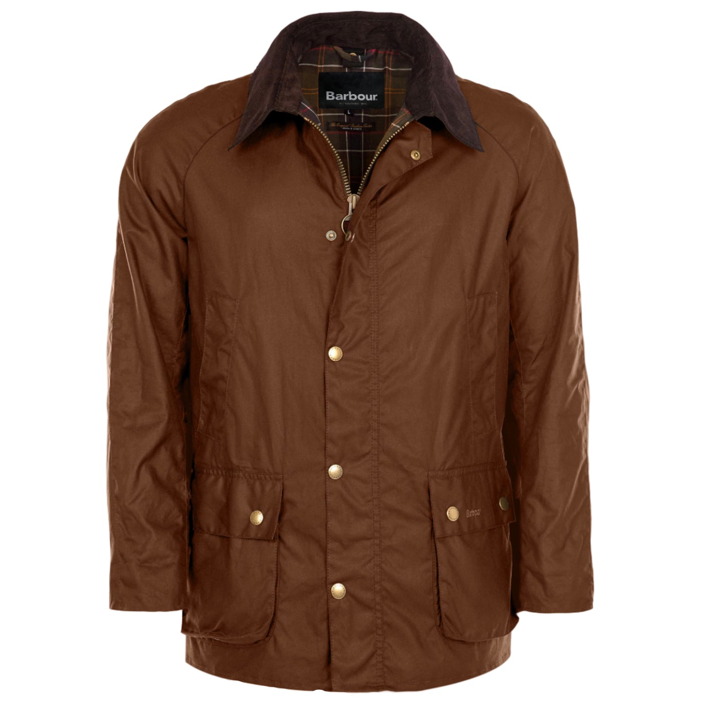 Ashby Waxed Jacket (Bark)