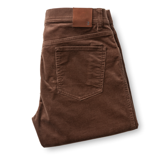Holston Corduroy Five-Pocket (Espresso Brown)