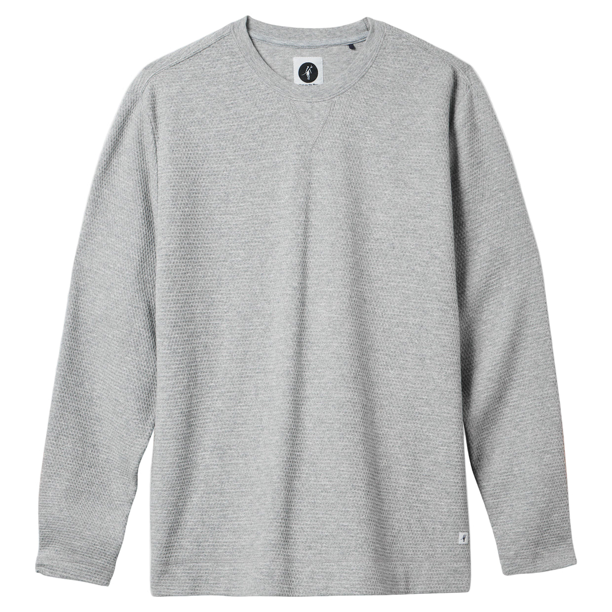 Tahoe Long Sleeve Crew (Heather Light Grey)