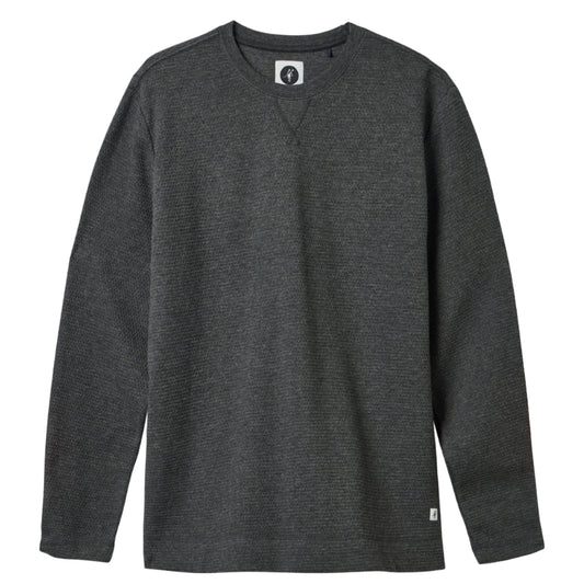 Tahoe Long Sleeve Crew (Heather Smoke)