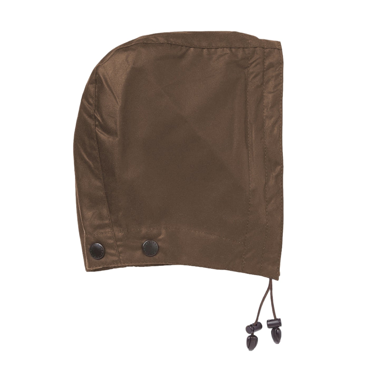Waxed Cotton Hood (Bark)