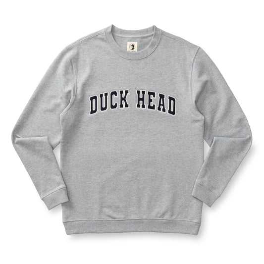 Applique Crewneck Sweatshirt (Heather Grey)