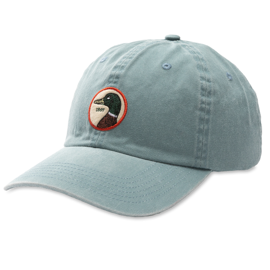 Circle Patch Twill Hat (Washed Green)