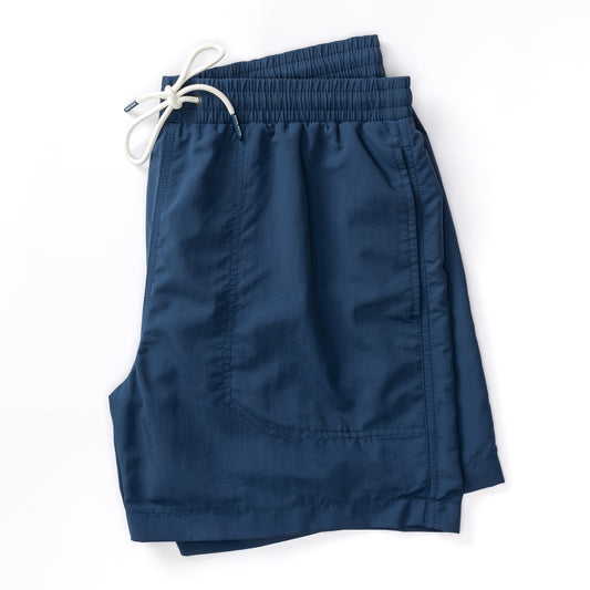6" Solid Sailport Swim Short (Dark Indigo)