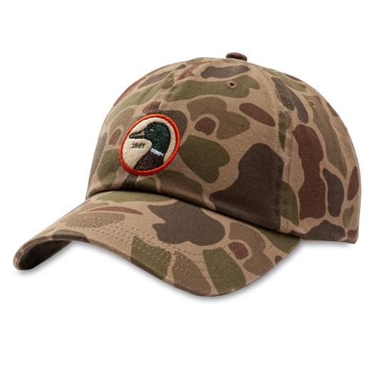 Circle Patch Twill Hat (Camo)
