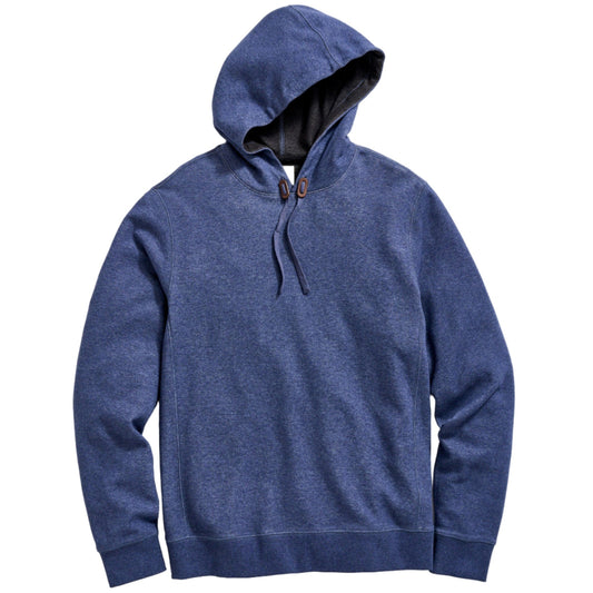 Rib Hoodie Pullover (Denim Blue)