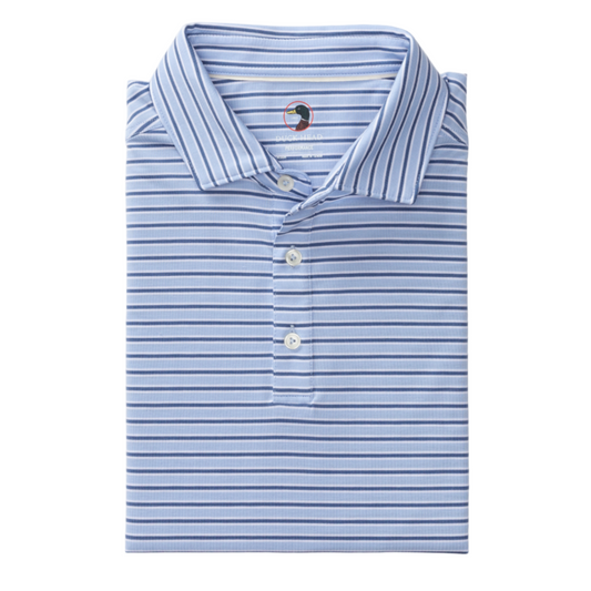 Summerford Performance Jersey Polo (Serenity Blue)