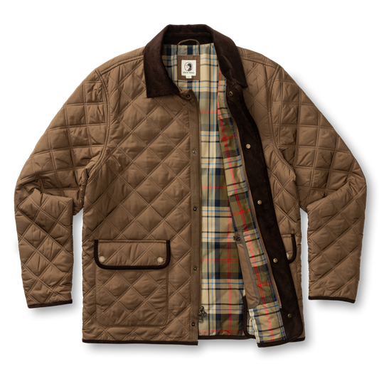 Fremont Lodge Performance Quilted Jacket (Dark Taupe)
