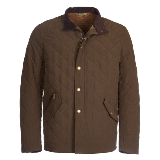 Shoveler Quilted Jacket (Dark Olive)