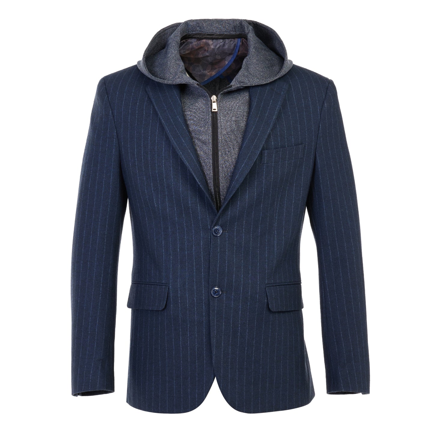 The Ultimate Versatility Melange Navy Blazer