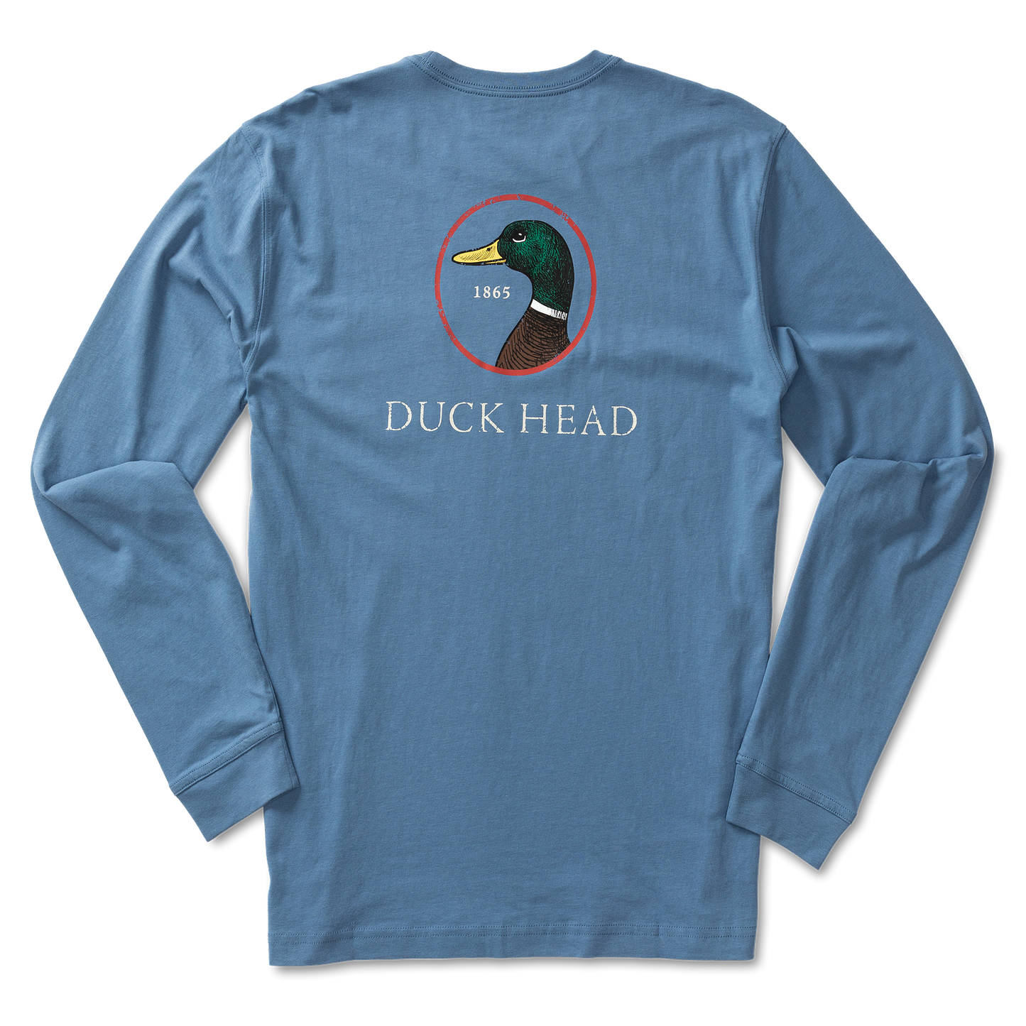 Logo Long Sleeve T-Shirt (Harbor Blue)