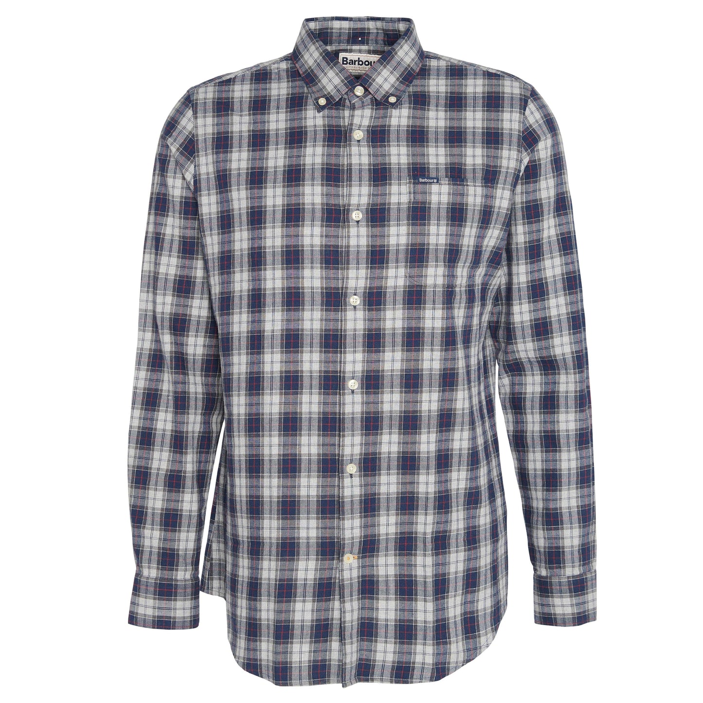 Lanark Tailored Long-Sleeved Shirt (Blue Granite)
