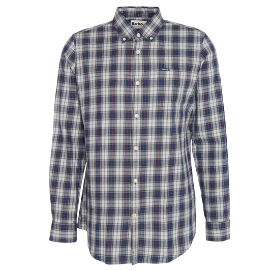 Lanark Tailored Long-Sleeved Shirt (Blue Granite)