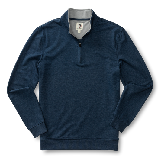 Dunmore Performance ¼ Zip Pullover (Royal Navy Heather)