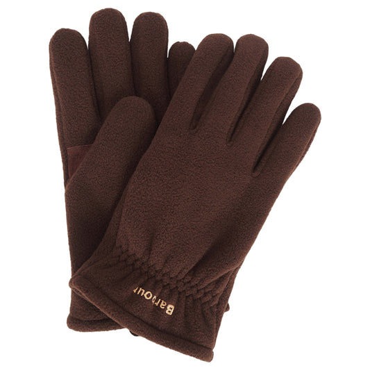 Coalford Fleece Gloves (Dark Brown)